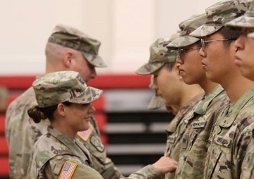1st Armored Division KATUSA Patching Ceremony