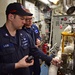 USS Blue Ridge Sailors participate in engineering drill