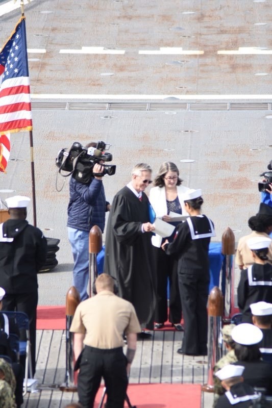 Naturalization ceremony