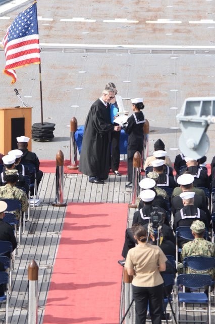 Naturalization ceremony