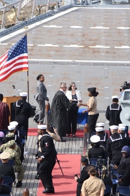 Naturalization ceremony