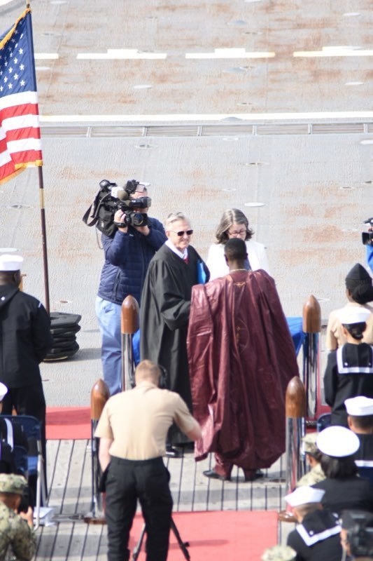 Naturalization ceremony