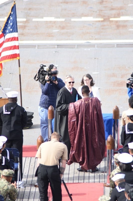 Naturalization ceremony