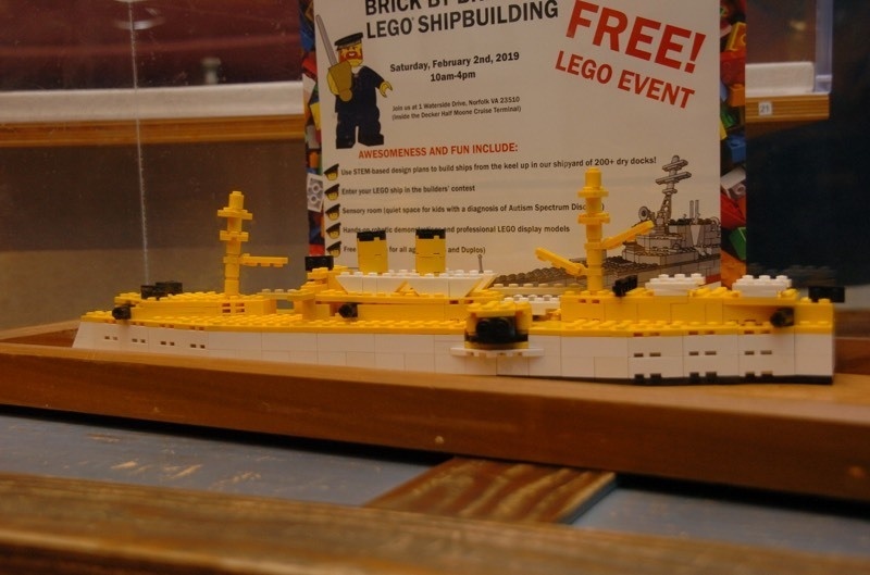 USS Maine LEGO Model