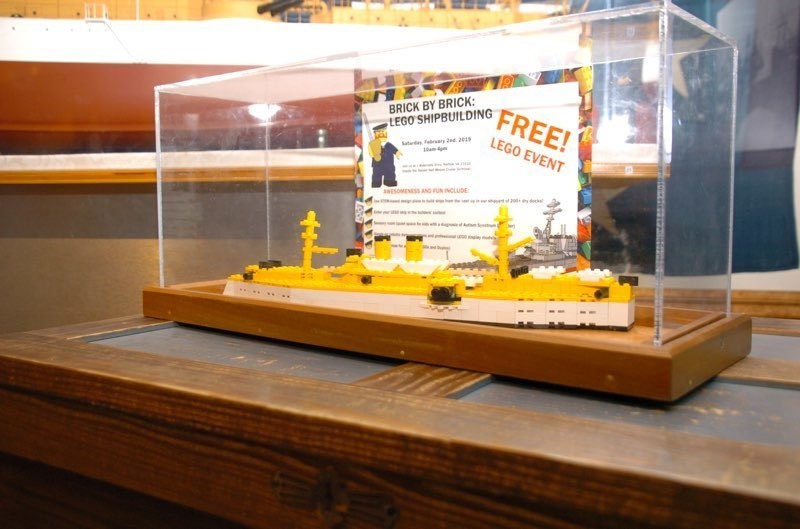 USS Maine LEGO Model