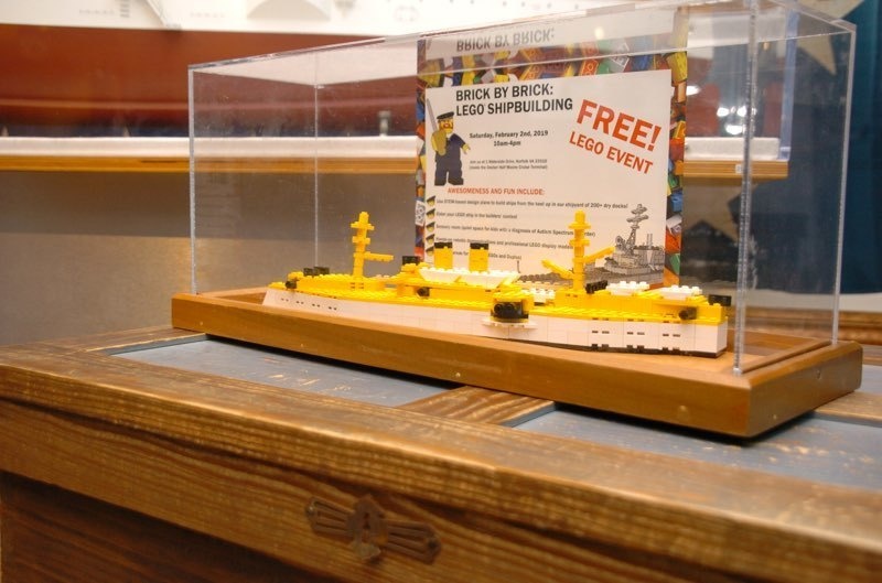 USS Maine Lego Model