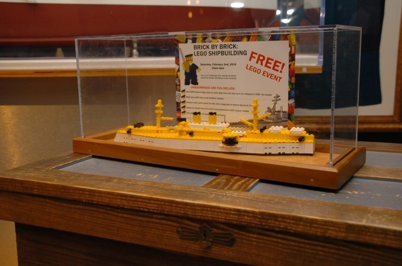 USS Maine Lego Model