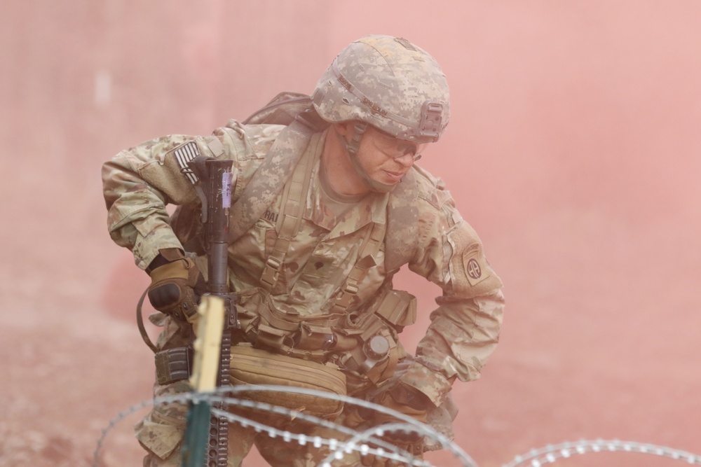 Paratroopers strive to earn coveted Expert Field Medical Badge