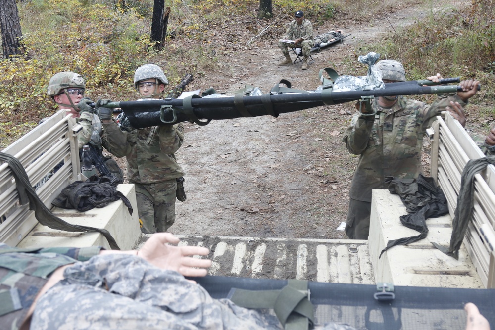 Paratroopers strive to earn coveted Expert Field Medical Badge