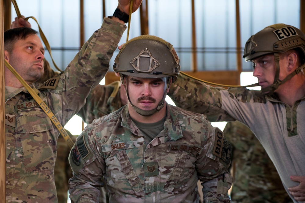 AGOW Airmen conduct static-line jumps