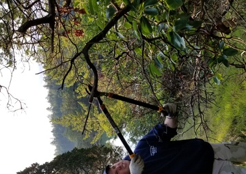 USCGC Blue Shark service project on Sucia Island, Washington