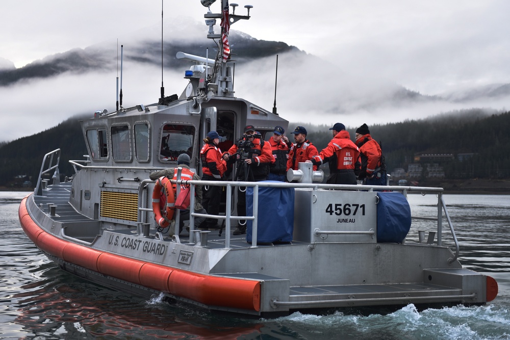 Country Music Television visits Coast Guard Station Juneau