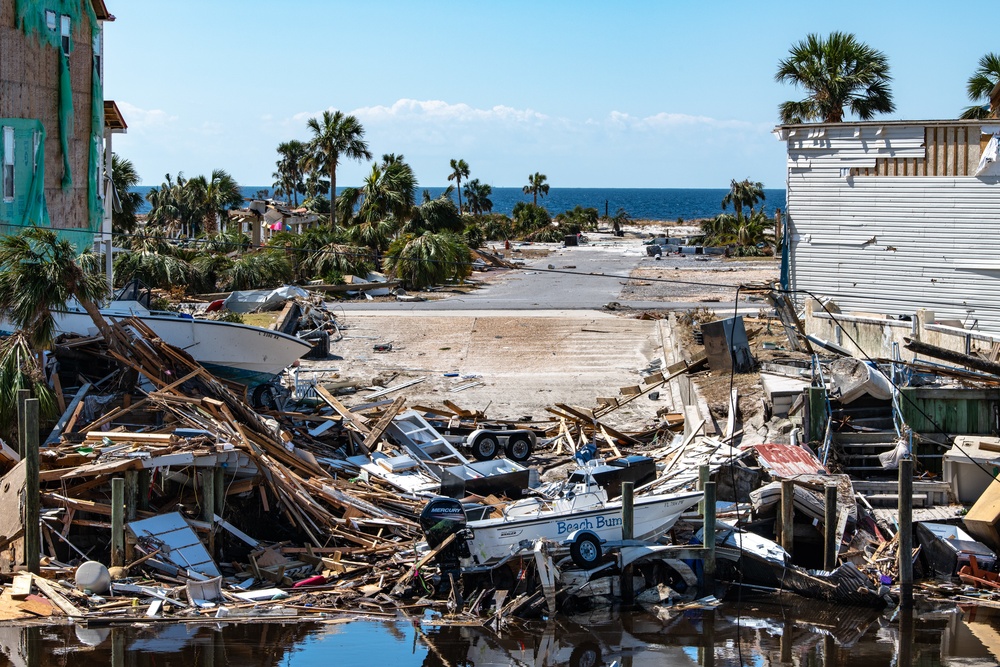 Hurricane Devastates Coastal Town