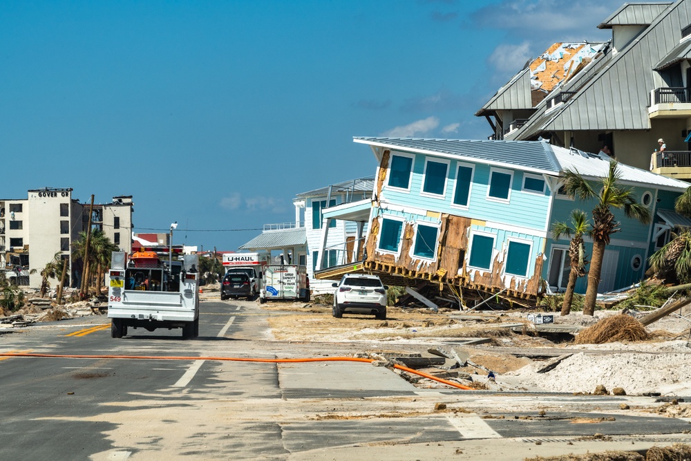 Hurricane Devastates Coastal Town