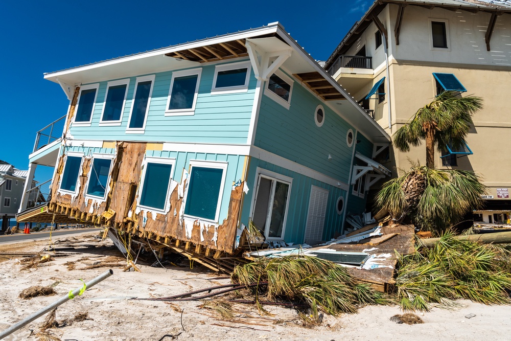 Hurricane Devastates Coastal Town