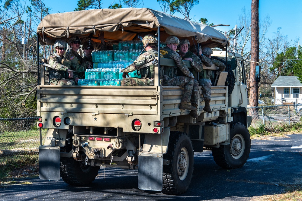 PODs Provide Aid To Survivors