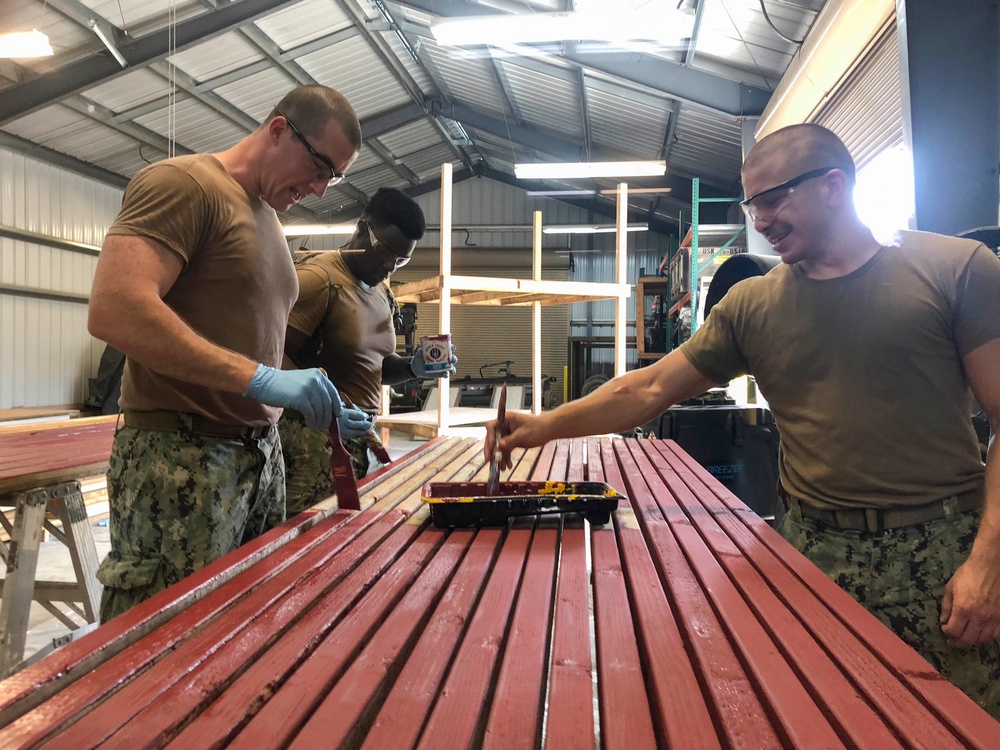 NMCB-3 Tiger Team conducts renovation efforts
