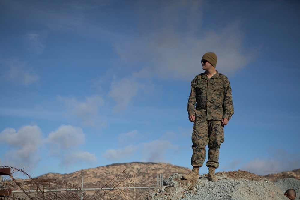 U.S. Marines assist CBP with Border Support