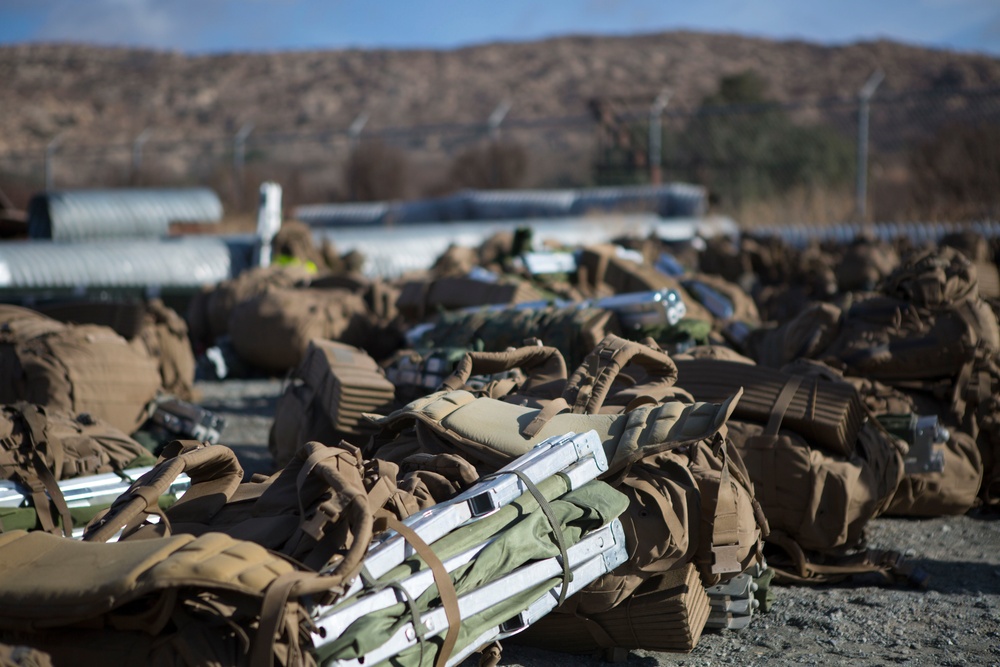 U.S. Marines assist CBP with Border Support
