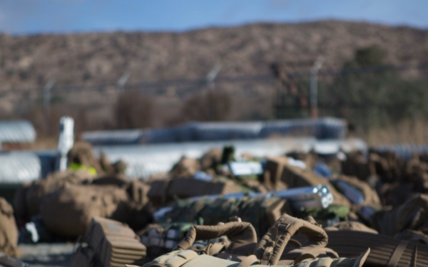 U.S. Marines assist CBP with Border Support