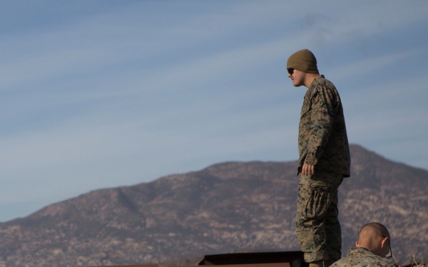 U.S. Marines assist CBP with Border Support