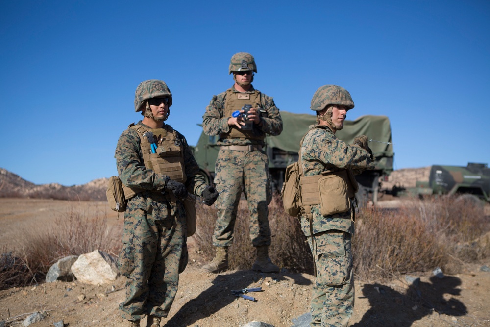 U.S. Marines assist CBP with Border Support