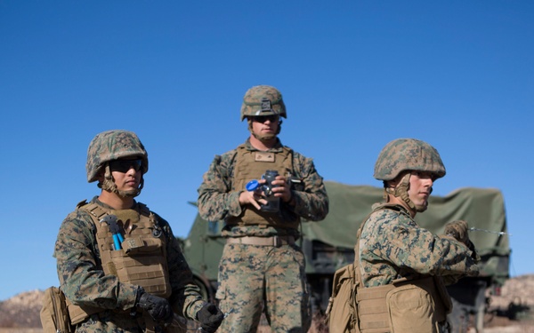 U.S. Marines assist CBP with Border Support