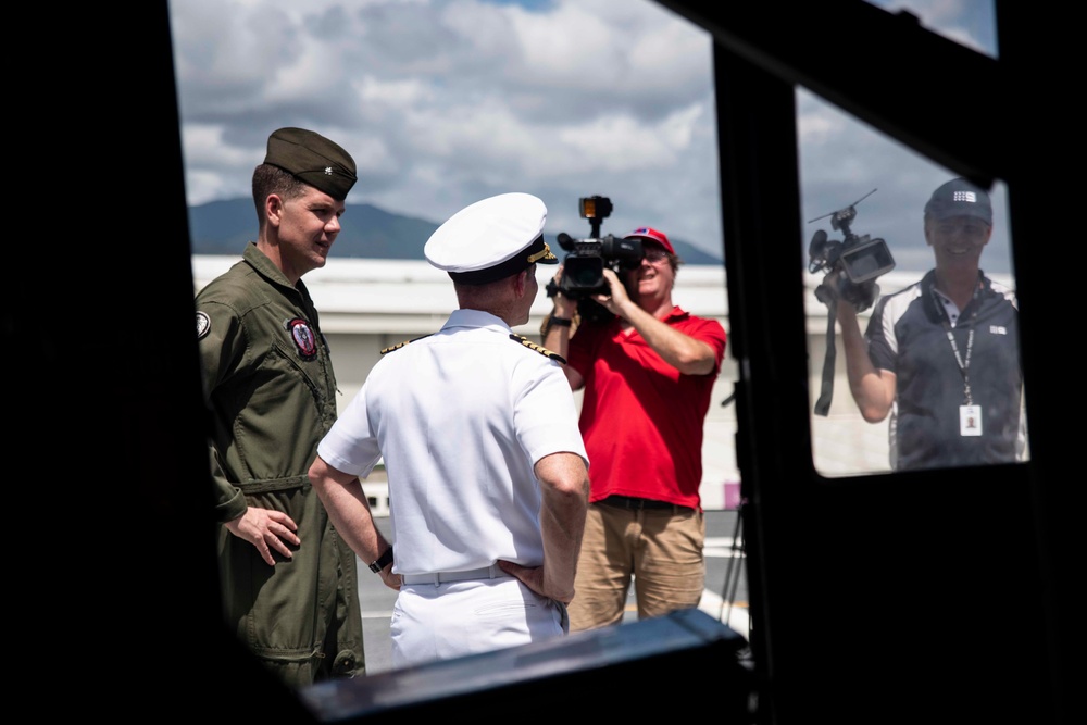 USS Green Bay Cairns Press Tour