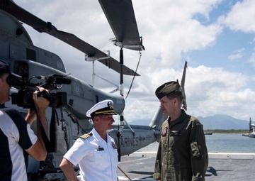 USS Green Bay Cairns Press Tour