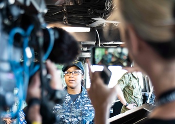 USS Green Bay Cairns Press Tour