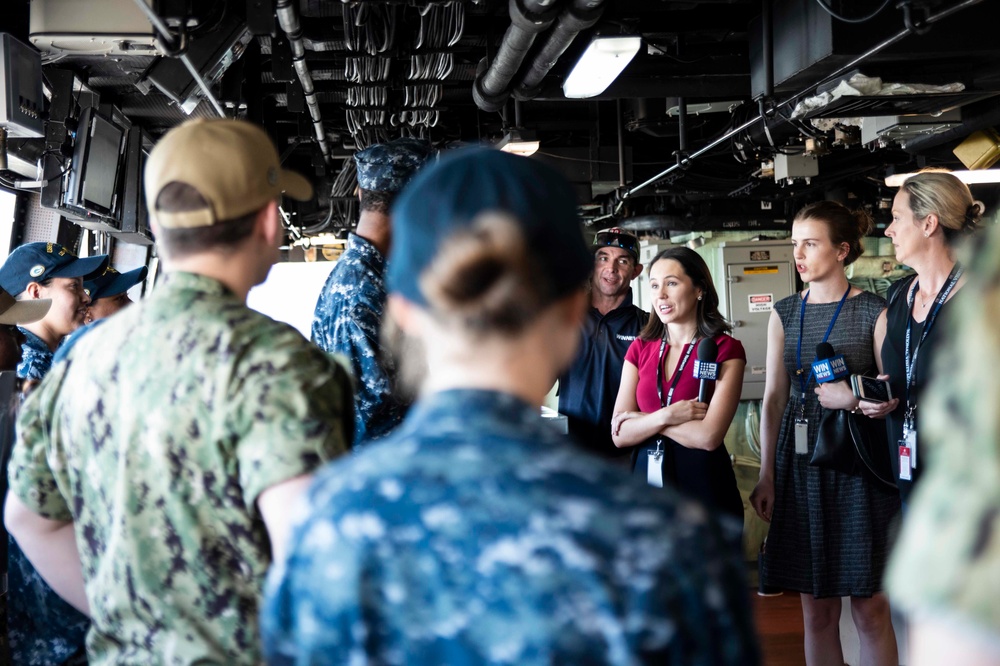 USS Green Bay Cairns Press Tour