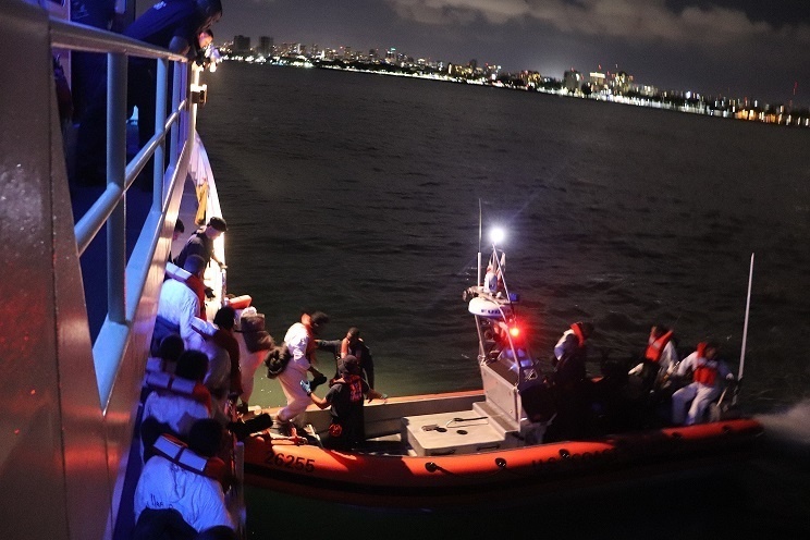Coast Guard repatriates 74 migrants to the Dominican Republic following 4 at-sea interdictions off Puerto Rico