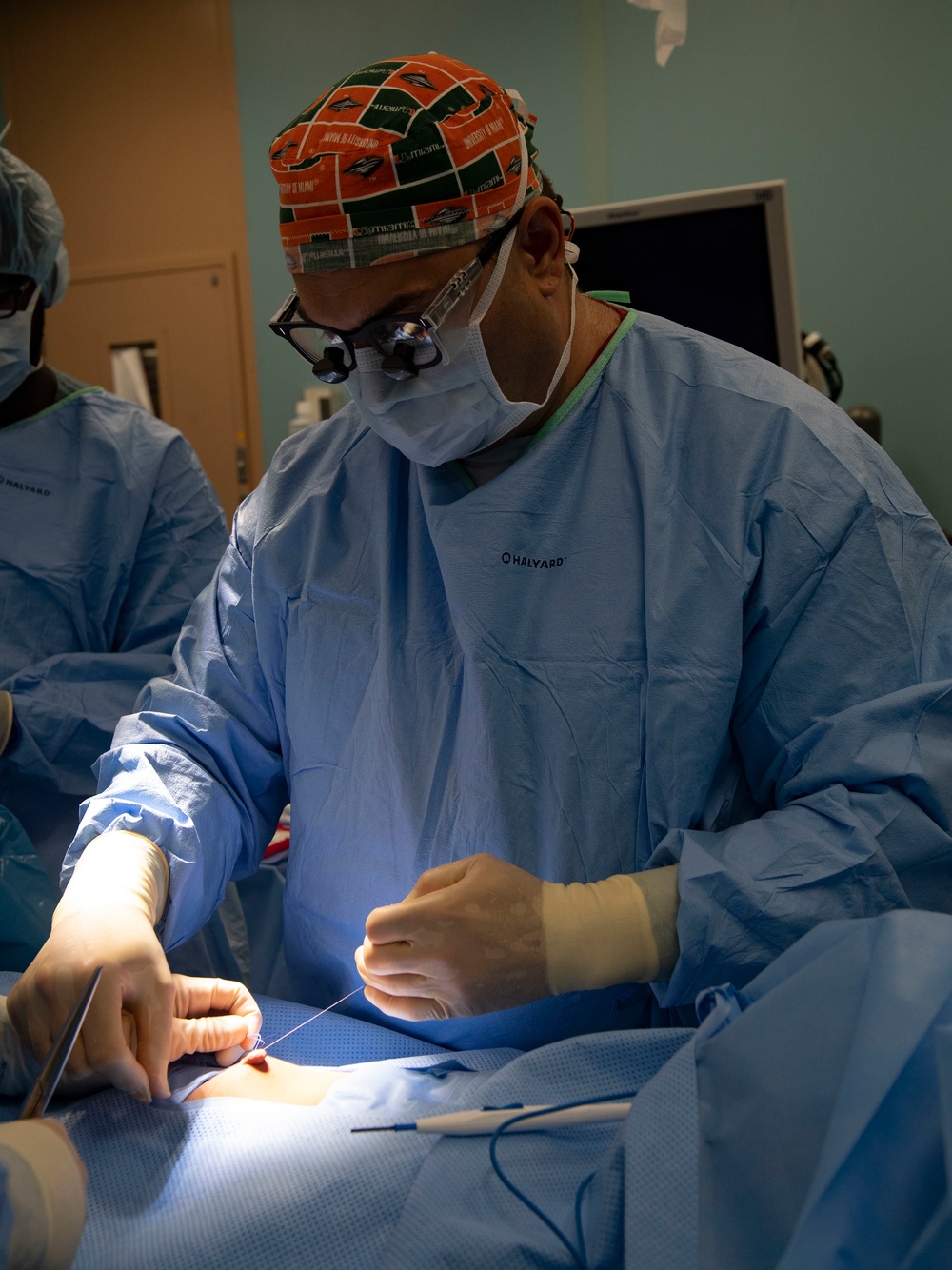 USNS Comfort Personnel Treat Patients Aboard the Ship Off the Coast of Colombia