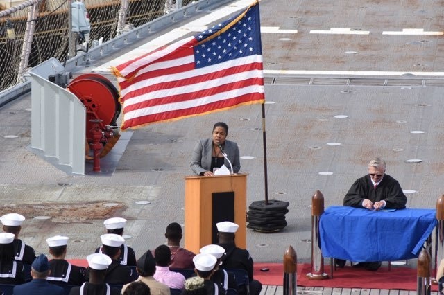 Naturalization ceremony