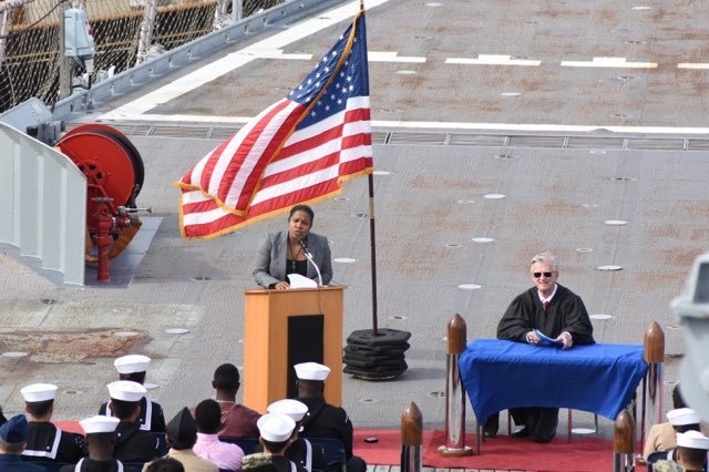 Naturalization ceremony