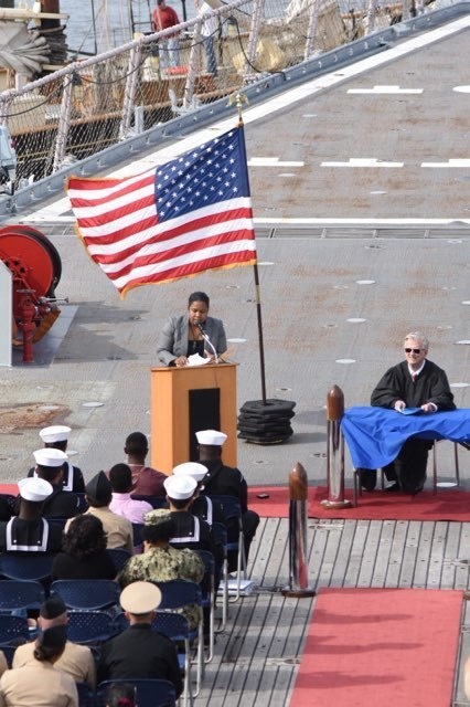 Naturalization ceremony