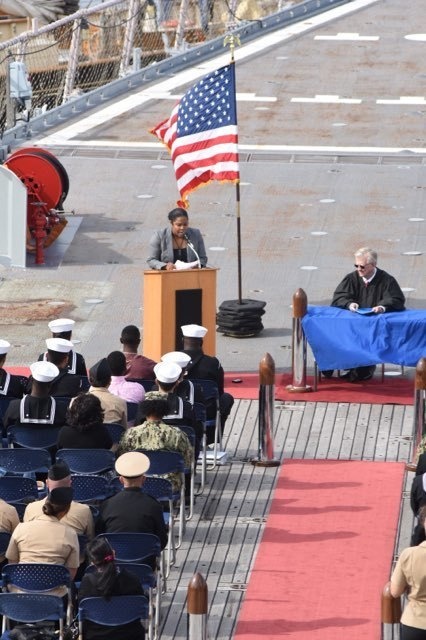 Naturalization ceremony