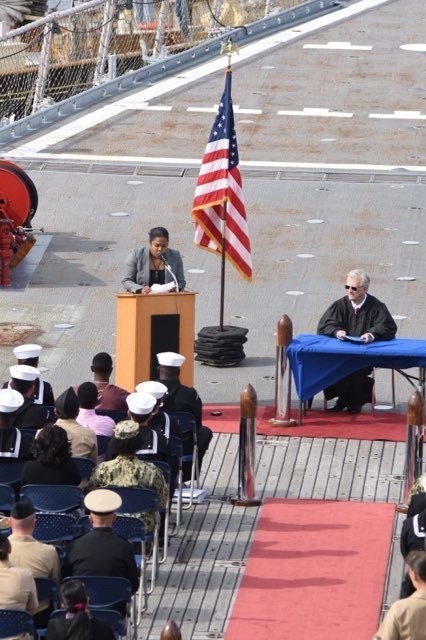 Naturalization ceremony