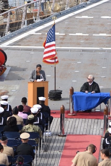 Naturalization ceremony