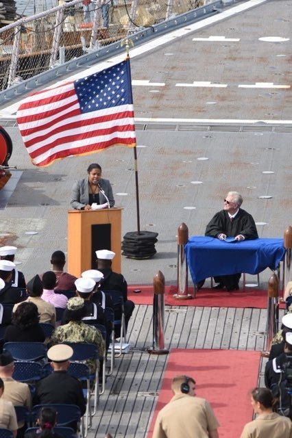 Naturalization ceremony