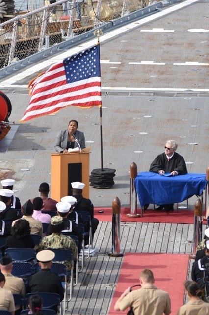 Naturalization ceremony