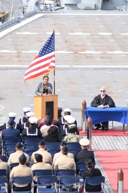 Naturalization ceremony