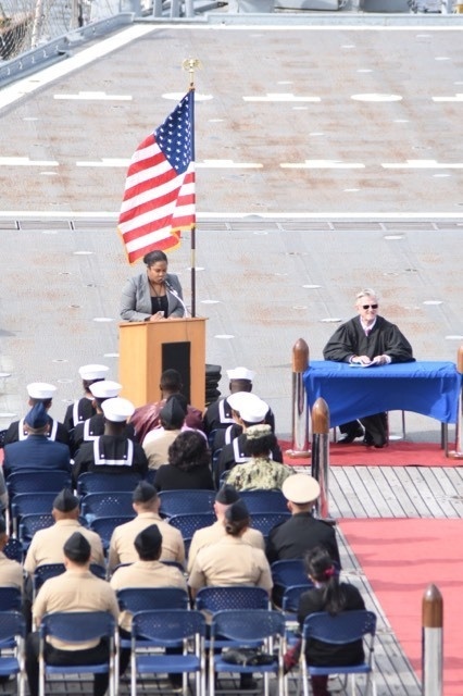 Naturalization ceremony