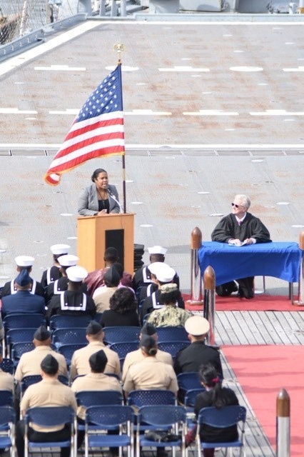 Naturalization ceremony