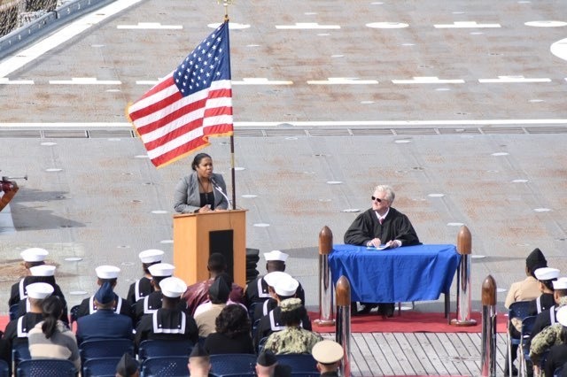 Naturalization ceremony