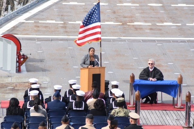 Naturalization ceremony