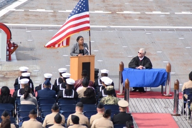 Naturalization ceremony