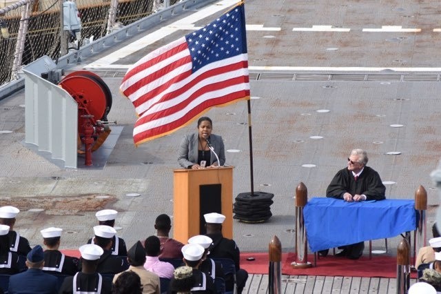 Naturalization ceremony