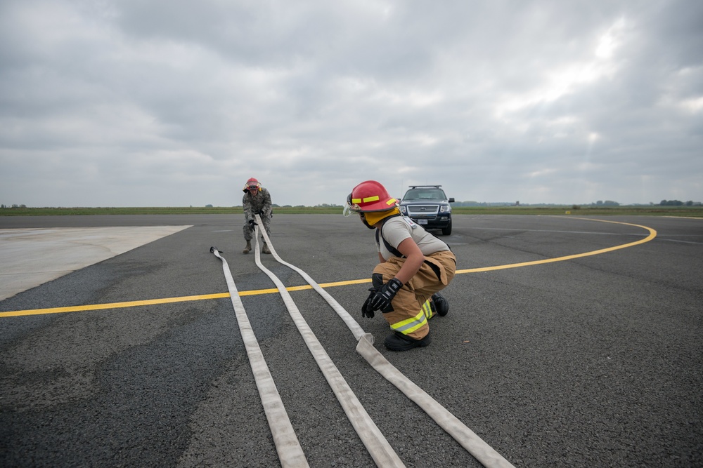 Fire Hose folding and manutention