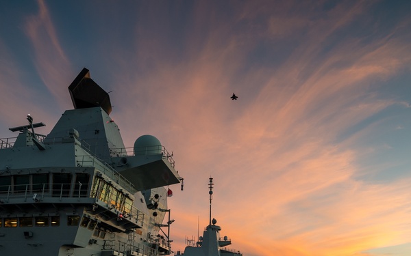 ITF First of Class Flight Trials (Fixed Wing) activities aboard HMS Queen Elizabeth, week of Nov. 4